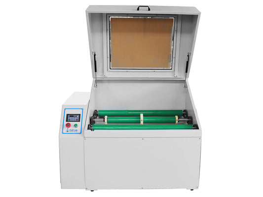 Cell Lab Horizontal Jar Roller Mills with Safety Guard deliver OSHA/CE-compliant, programmable, sub-micron powder grinding with high capacity.