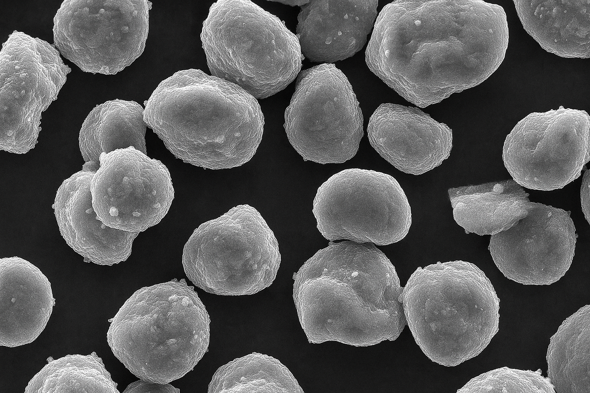Cell Lab MCMB synthetic graphite powder (> 99.9 % C, D50 9–14 µm) is a spherical mesocarbon microbead anode material delivering 327 mAh/g capacity and > 2000 cycles for high-energy lithium-ion battery applications.