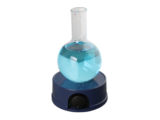 Cell Lab mini magnetic stirrer offers compact, durable, and stepless speed-controlled mixing up to 2000 rpm, with optional LED illumination for precise laboratory and educational applications.