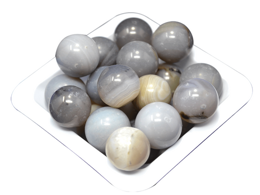 Cell Lab Brazilian Agate Milling Media Balls (3–30 mm) for Planetary Ball Mills, Ultra-Pure, Contamination-Free Grinding for Battery and Ceramic Research