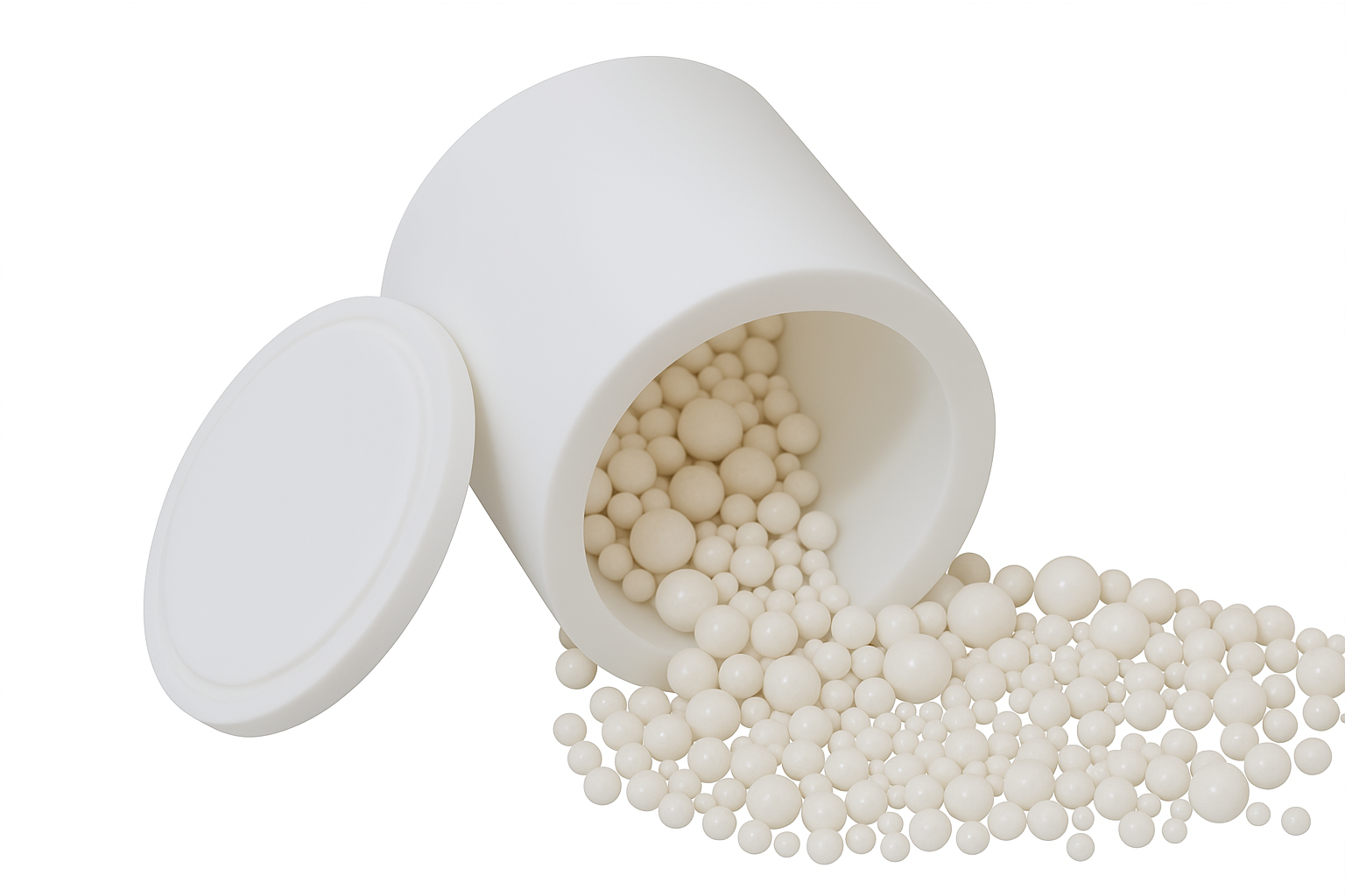 Cell Lab PTFE (Teflon) planetary ball mill jars provide high-purity, chemically inert, and abrasion-resistant performance for caustic or abrasive samples in advanced R&D and industrial milling applications.