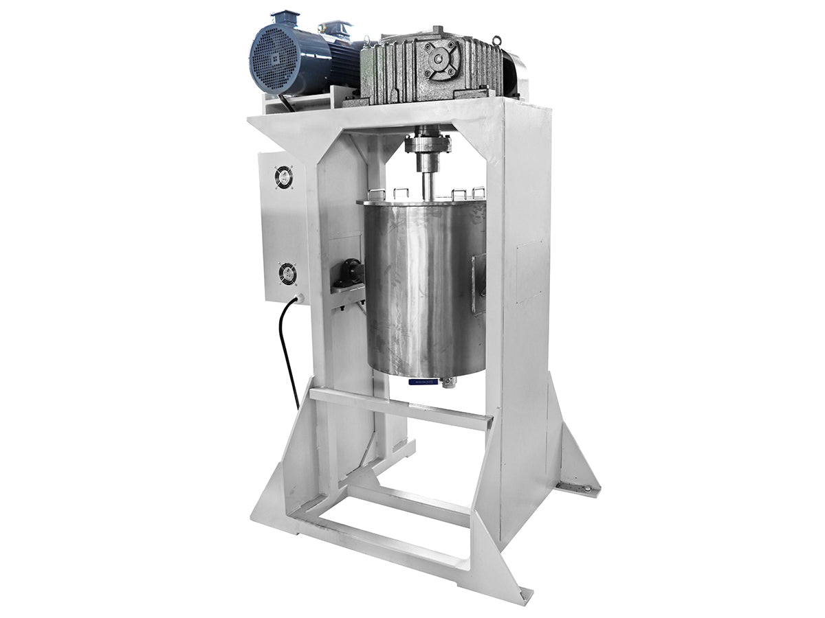 Cell Lab production-level attritor stirred ball mills (150–600 L) for efficient, low-noise industrial grinding and dispersion in chemicals, ceramics, batteries and pharmaceuticals.