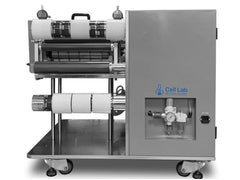 Cell Lab roll-to-roll slitting machine delivers ±0.09 mm accuracy and clean burr-free cuts for electrode films (20–280 mm width), ideal for lithium battery R&D and pilot-scale manufacturing.