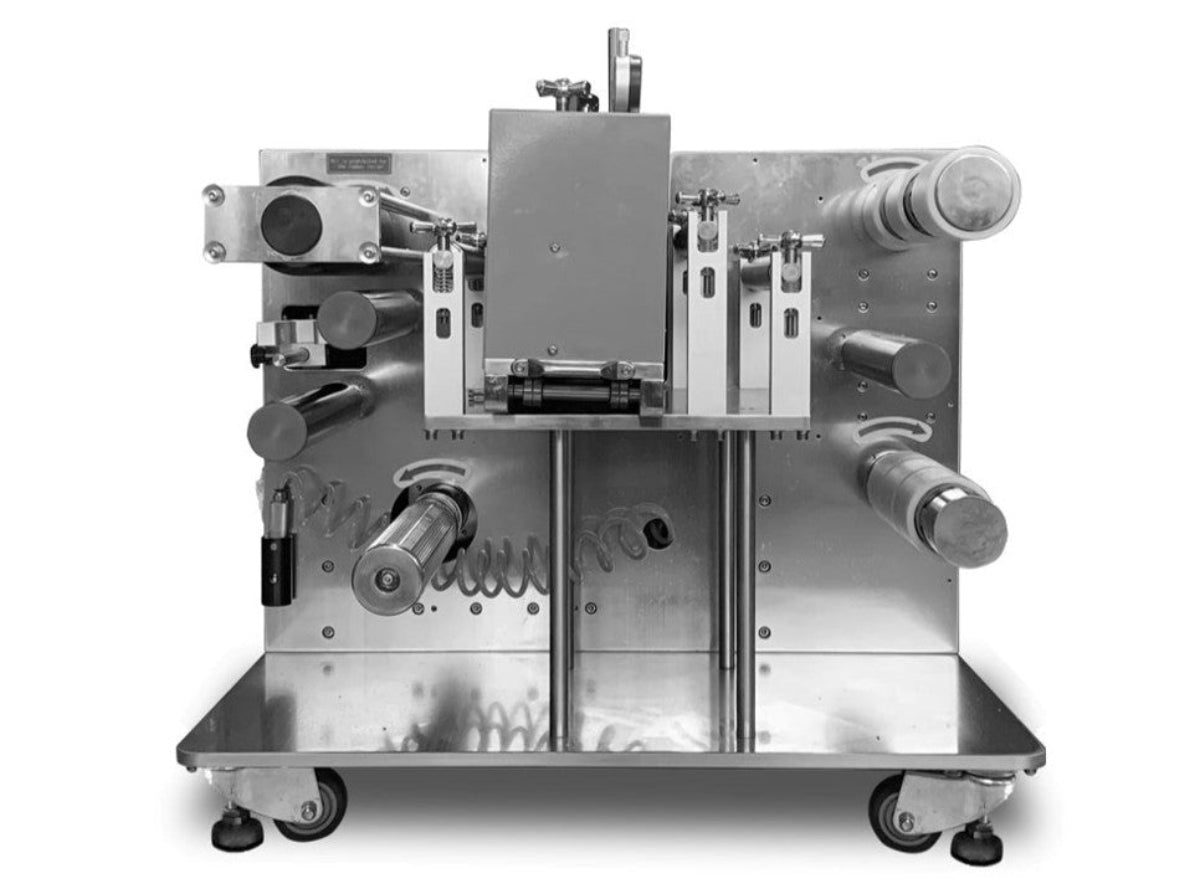 Cell Lab Roll-to-Roll Slitting Machine with ±0.09 mm Accuracy for Burr-Free Battery Electrode Films (20–280 mm Width)