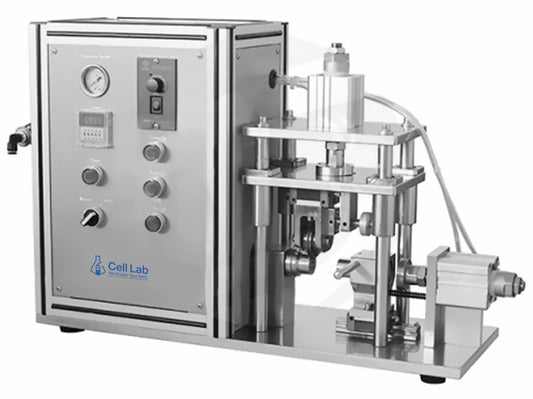 Cell Lab Semi-Auto Grooving Machine offers ±0.1 mm precision, adjustable control and multi-format compatibility for cylindrical battery and capacitor case processing in R&D and production.