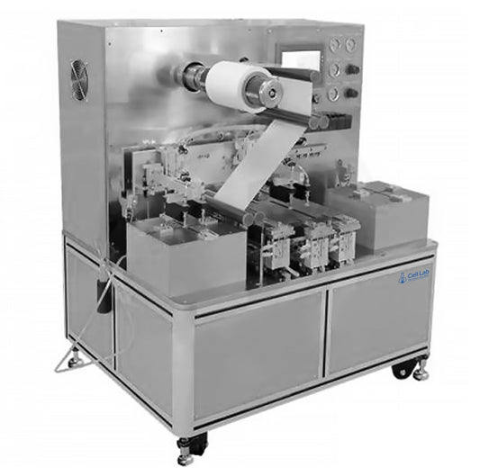 Cell Lab Semi-Automatic Electrode Stacking Machine provides high-precision Z-type lamination for lithium-ion pouch cells, ensuring ± 0.3 mm alignment and 500-layer capacity for R&D and pilot-line use.