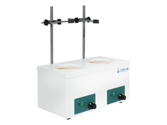 Cell Lab multi-flask magnetic stirring heating mantles enable simultaneous heating and stirring of up to six flasks at 450 °C with optional magnetic stirring, perfect for parallel synthesis and laboratory R&D.