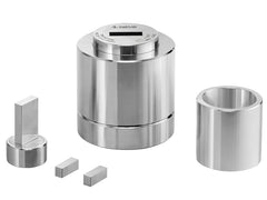 Cell Lab square & rectangle split pressing die sets — stainless steel, precision dies for powder compaction in pharma, ceramics, materials science & metallurgy.