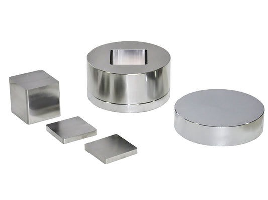 Cell Lab square & rectangular dry pellet pressing die sets — stainless steel & alloy steel RC60–62, precision cuboid dies for powder compaction in FTIR, metallurgy, ceramics & pharmaceuticals.