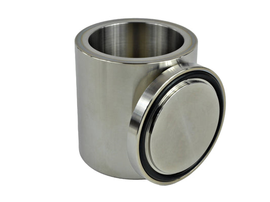 Cell Lab 50 – 500 mL stainless steel grinding jars provide durable, corrosion-resistant performance for wet and dry milling of medium-hard and brittle samples.