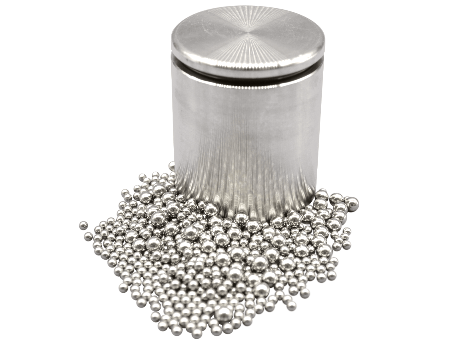 Cell Lab 50 – 500 mL stainless steel grinding jars provide durable, corrosion-resistant performance for wet and dry milling of medium-hard and brittle samples.