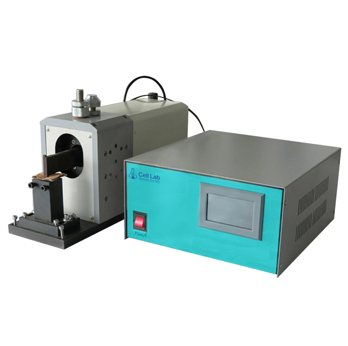 Cell Lab Ultrasonic Spot Welder, 4500 W, 24 kHz, Precision Copper and Aluminium Tab Welding for Lithium-Ion Battery R&D and Pouch Cell Pilot Production