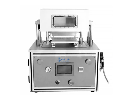 Cell Lab Vacuum Heat Sealer for Pouch Cells, Precision Temperature and Pressure Control for Airtight Secondary Electrolyte Sealing in Li-Ion Battery R&D