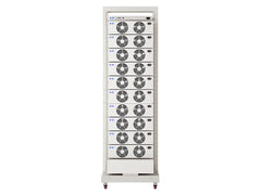 Neware CE-4008Q-20V10A battery module tester with 8 channels, 20V high-voltage testing, 10A output, pulse analysis, and DCIR electrochemical testing capabilities.
