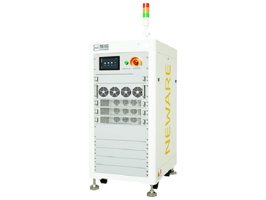 Neware CE-6004n-120V100A-H battery module testing system with 4 channels and 48kW output for high-power battery pack testing and energy storage research.